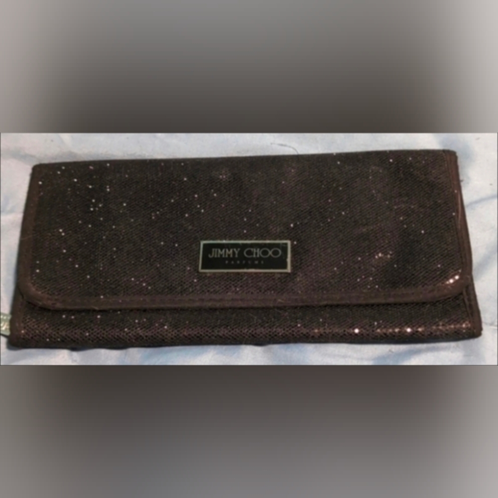 Jimmy Choo Parfums Black Sparkly Wallet